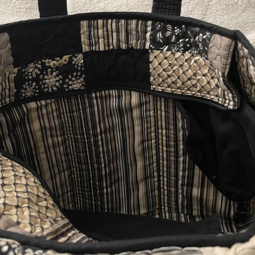 Donna Sharp Patchwork Tote Bag Women’s black - Picture 7 of 7